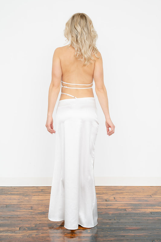 Elegant slim‑fit maxi skirt for spring and summer