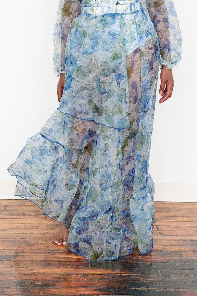 floral swimsuit skirt cover up