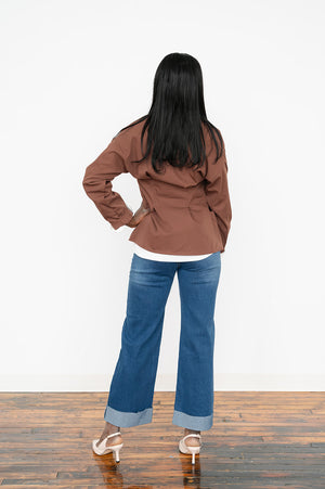Women’s early autumn thin cardigan top